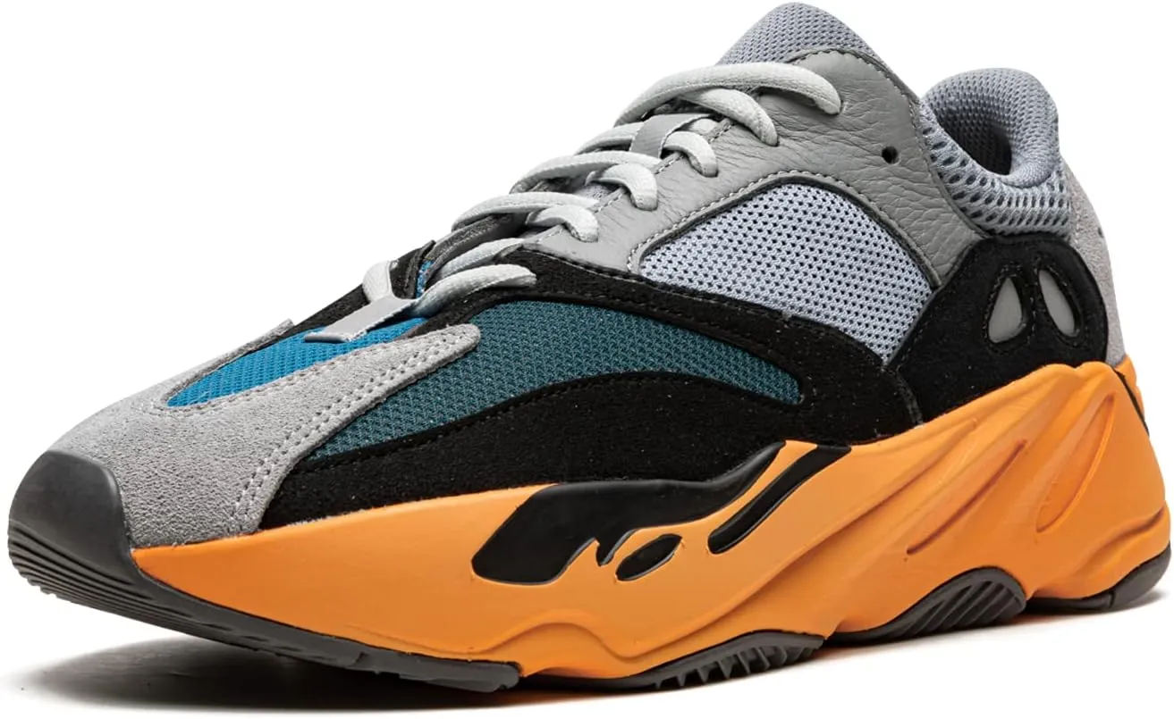 adidas Mens Yeezy Boost 700 Lace Up Sneakers Shoes Casual - Orange
