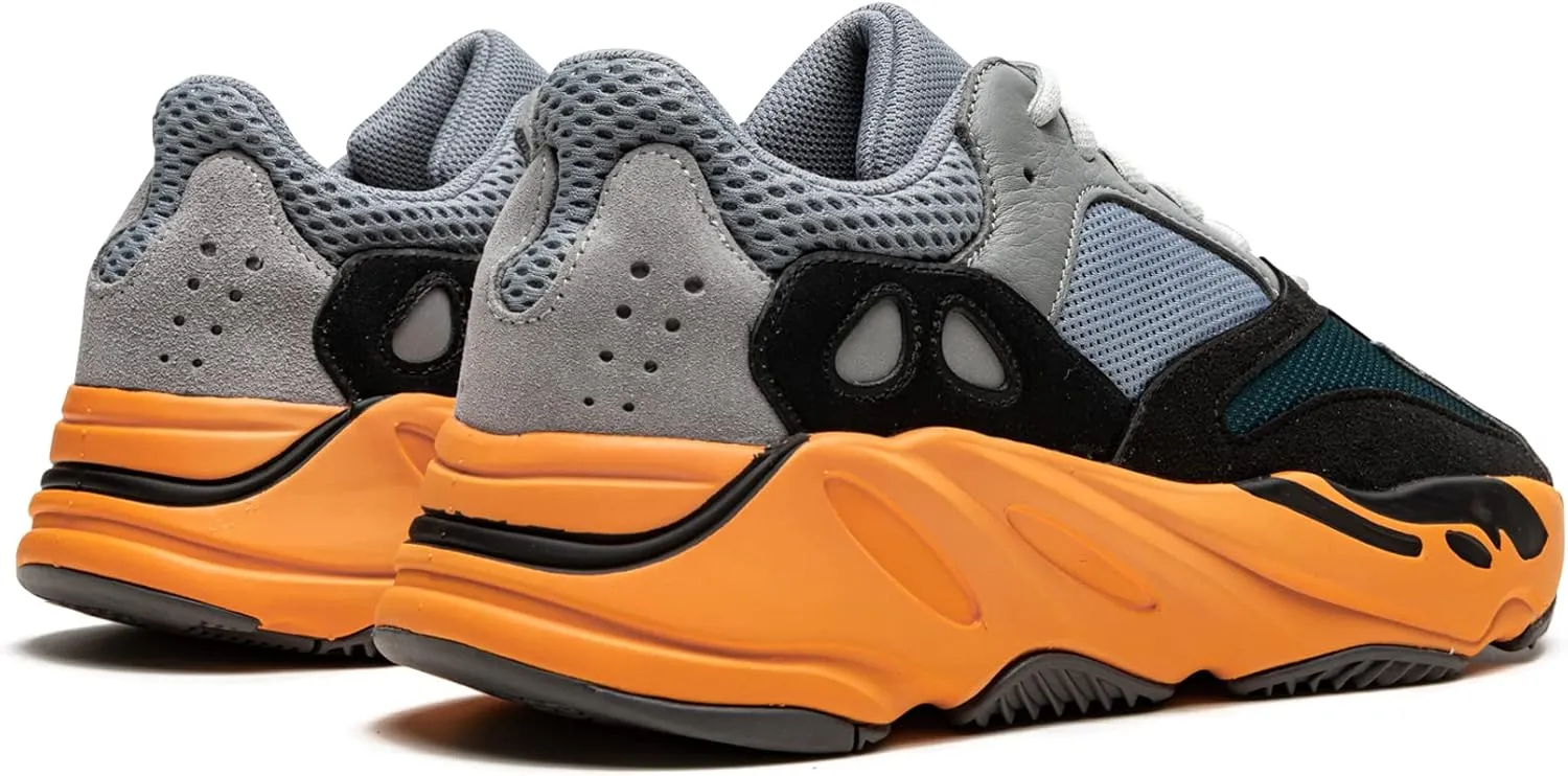 adidas Mens Yeezy Boost 700 Lace Up Sneakers Shoes Casual - Orange