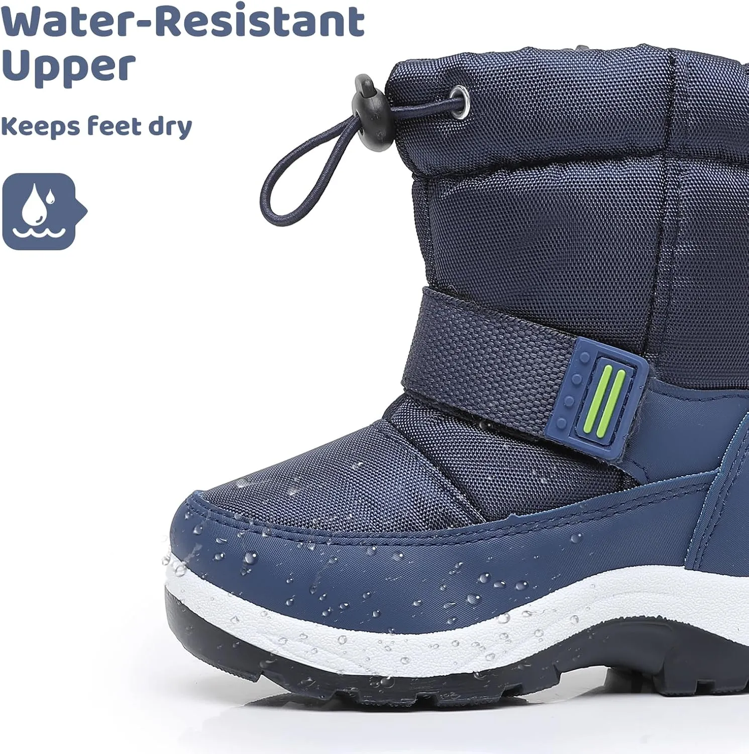 Apakowa Kid's Girls Cold Weather Snow Boots (Toddler/Little Kid)