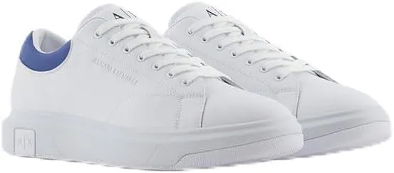A｜X ARMANI EXCHANGE Men's Thick Sole Leather Sneakers