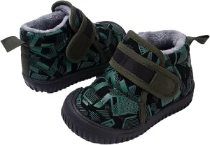 Baby Sock Shoes New Winter Velvet Children's Cotton Boots Casual Cold Sticky Soft Kids Lace-up Tennis Running Shoes