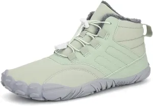 Barefoot Shoes Men Women Wide Toe Box Winter Cross Trainer Minimalist Zero Drop Sole Cotton Boots Sneakers