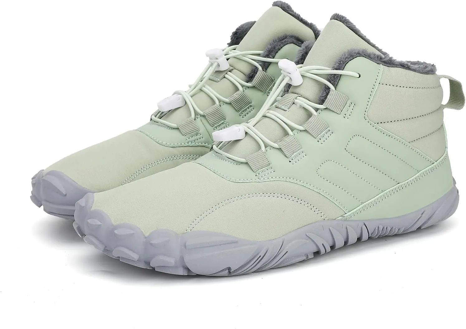 Barefoot Shoes Men Women Wide Toe Box Winter Cross Trainer Minimalist Zero Drop Sole Cotton Boots Sneakers