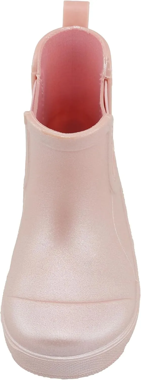 BEARPAW Toddler Rain Boots, Waterproof Rubber Kids Rainboot, Girls/Boys Light Water Shoes for Muddy Park/Hiking