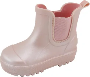 BEARPAW Toddler Rain Boots, Waterproof Rubber Kids Rainboot, Girls/Boys Light Water Shoes for Muddy Park/Hiking