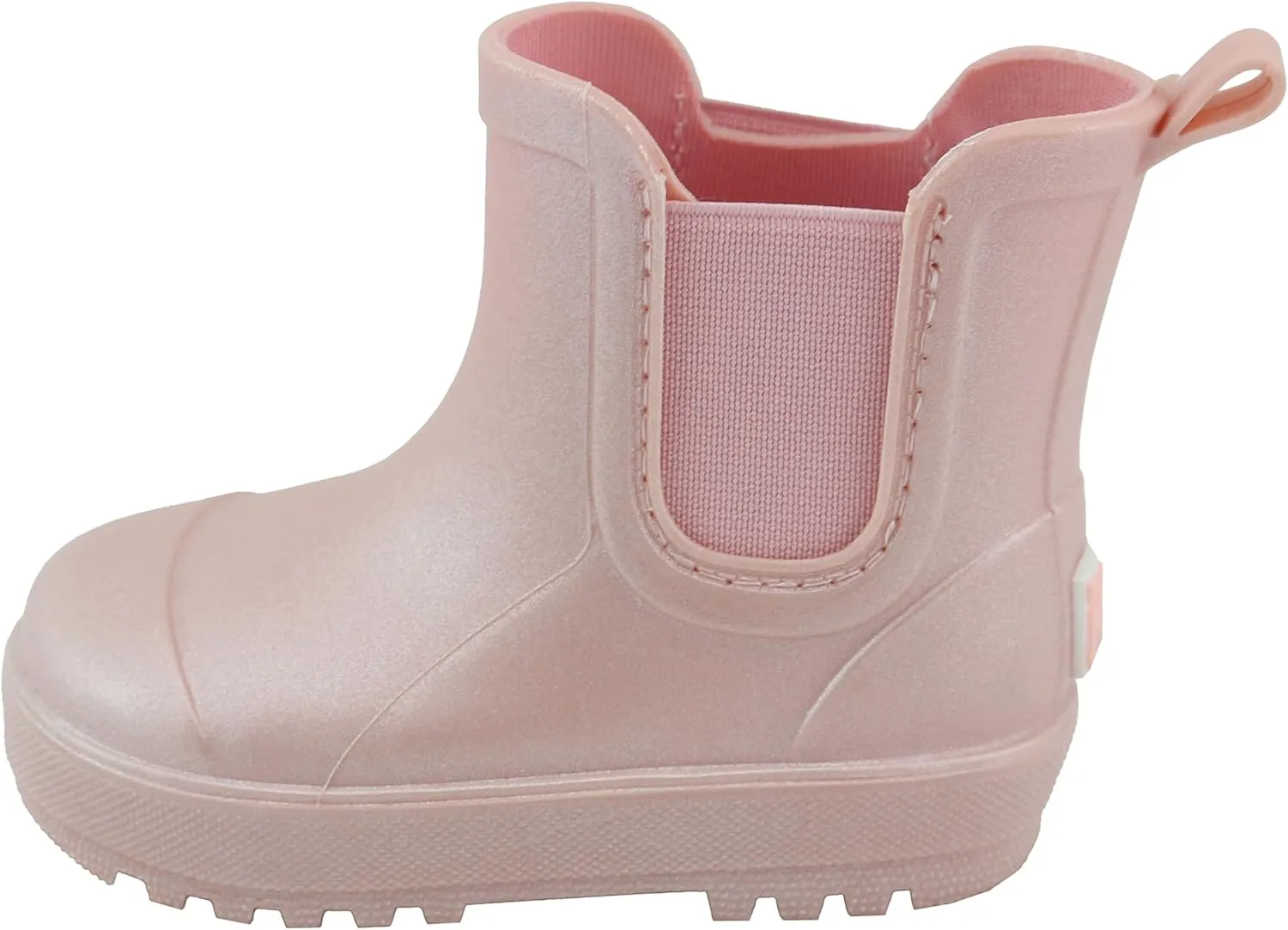 BEARPAW Toddler Rain Boots, Waterproof Rubber Kids Rainboot, Girls/Boys Light Water Shoes for Muddy Park/Hiking
