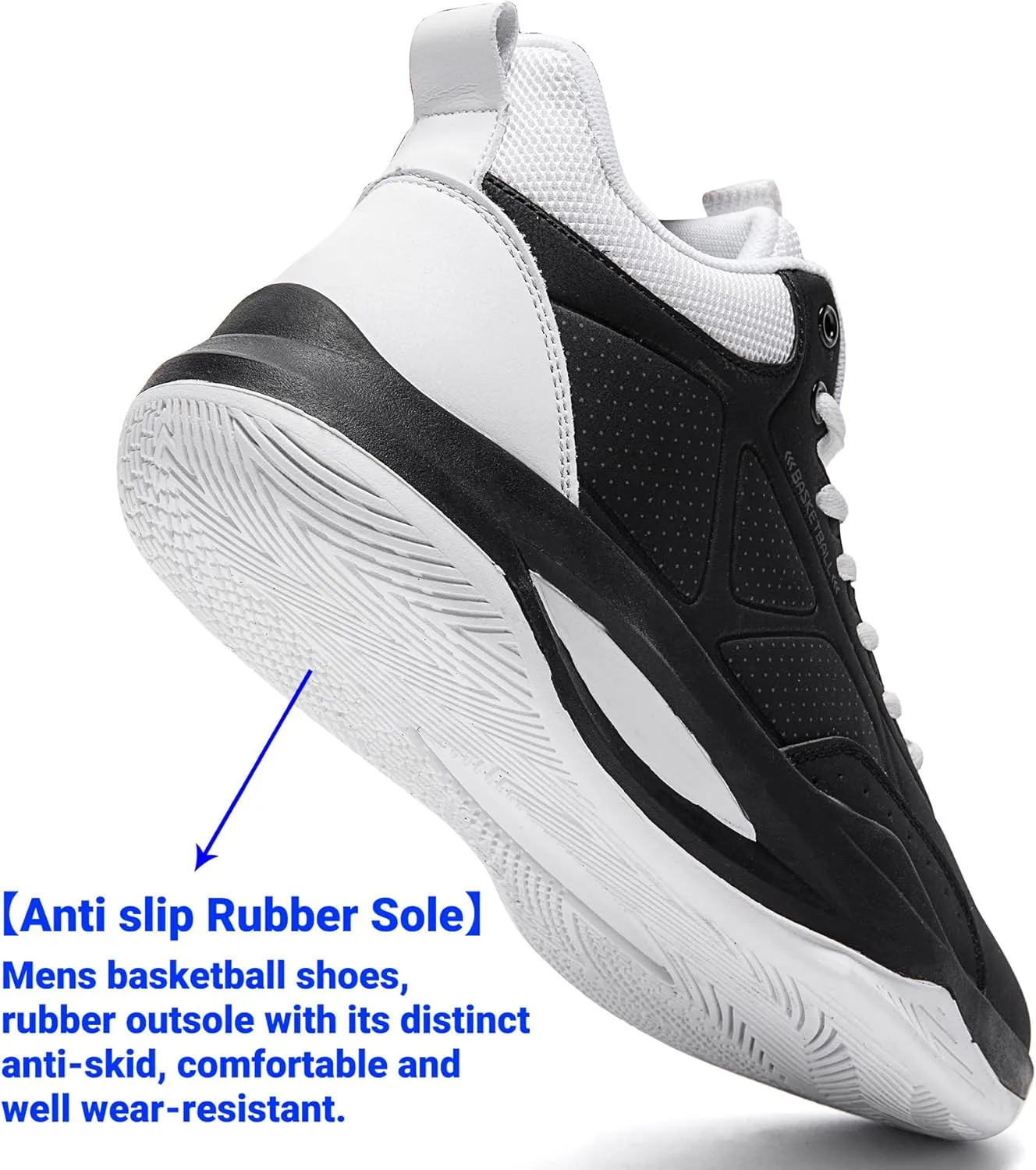 Beita High Upper Basketball Shoes for Men Sneakers Breathable Sports Shoes Anti Slip