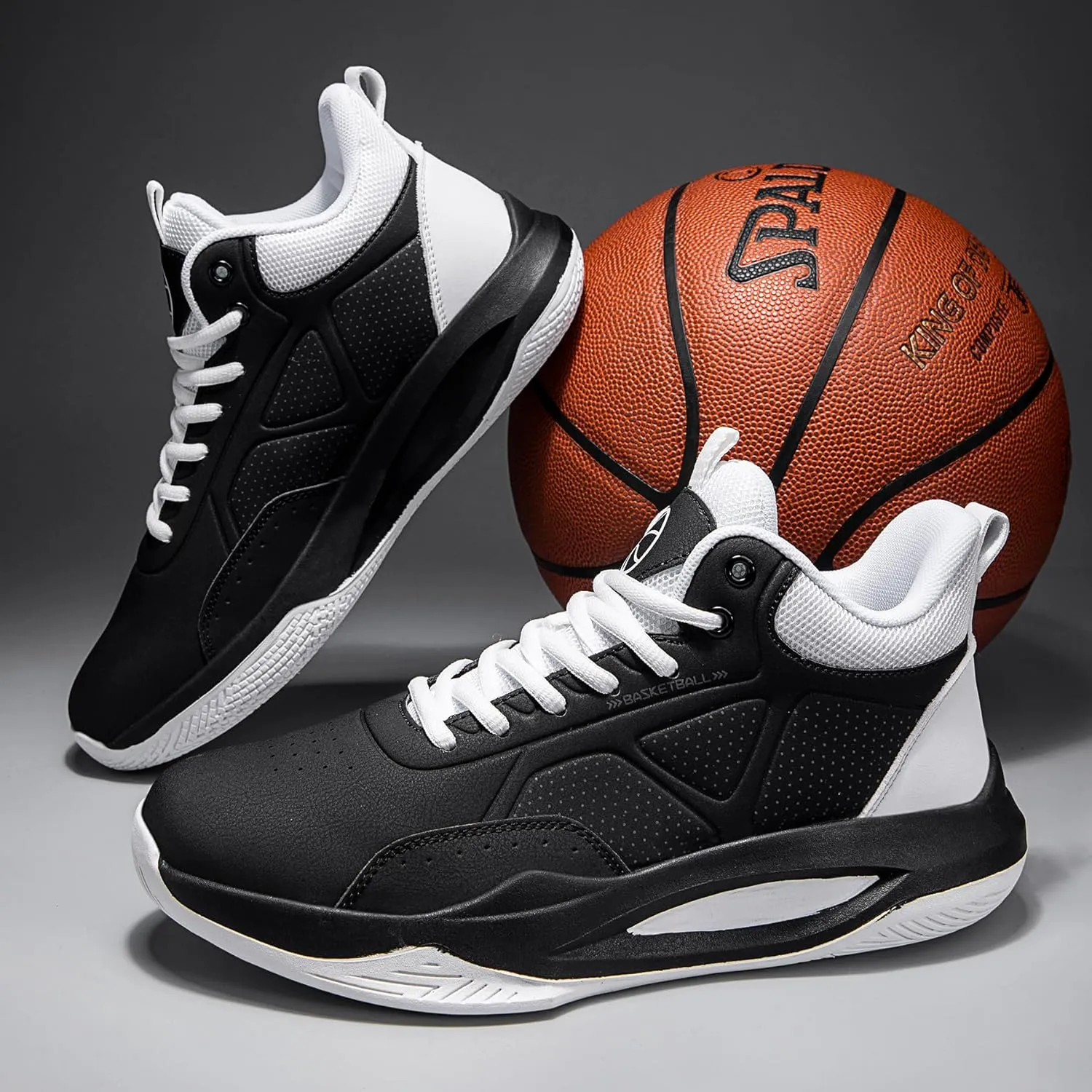 Beita High Upper Basketball Shoes for Men Sneakers Breathable Sports Shoes Anti Slip