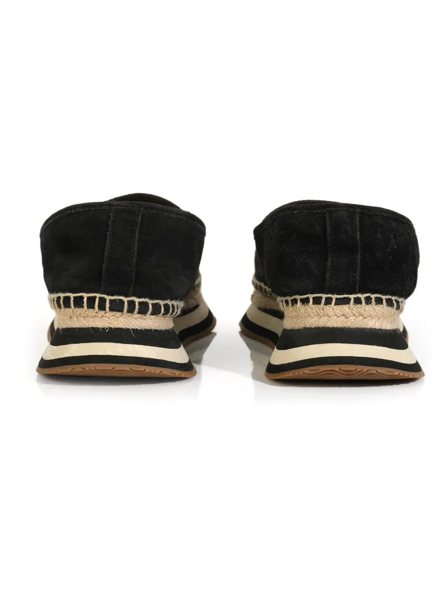 Black Espadrilles/Size-8.5M