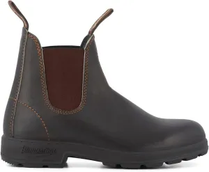 Blundstone 500 BCCAL0010-500 Leather Unisex Boots - Stout Brown - 8.5 W / 6.5 M US