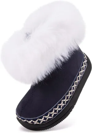 BMCiTYBM Baby Snow Boots Infant Boy Girl Winter Boots Nonslip Lightweight Outdoor Warm Shoes for Cold Weather 6 9 12 18 24 Months(Infant/Toddler)