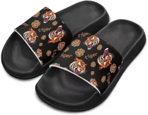 Boys Slide Sandals Kids Summer Slippers Slip On for Outdoor Beach Pool Shower (Little Kid/Big Kid)
