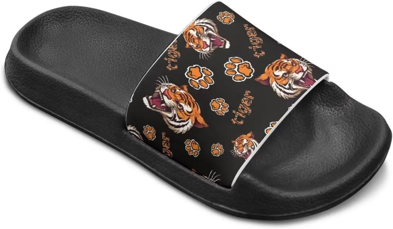 Boys Slide Sandals Kids Summer Slippers Slip On for Outdoor Beach Pool Shower (Little Kid/Big Kid)