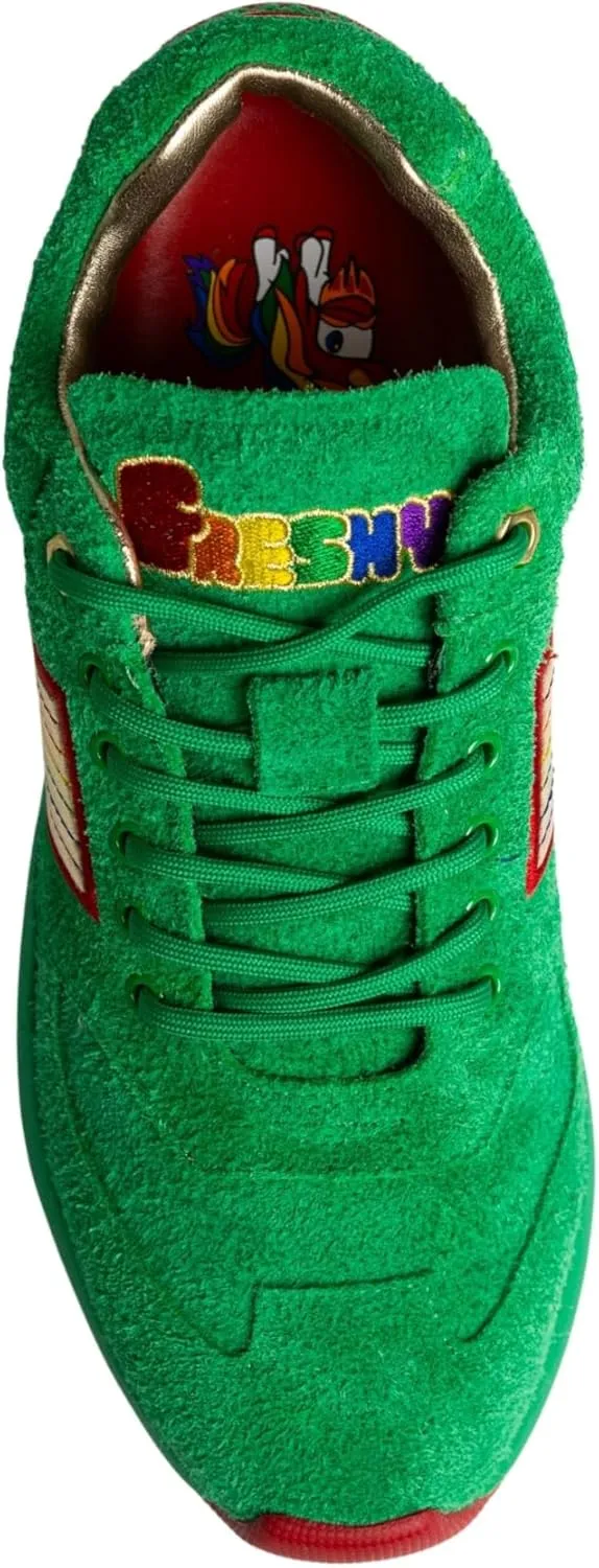 Brites, Fashion Sneakers. Mens and Womens Comfortable Trendy Sneakers with Climate-Control Insole and Rainbow Design