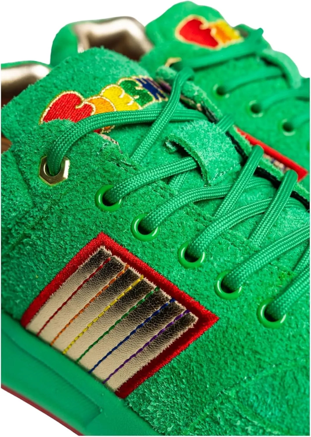 Brites, Fashion Sneakers. Mens and Womens Comfortable Trendy Sneakers with Climate-Control Insole and Rainbow Design