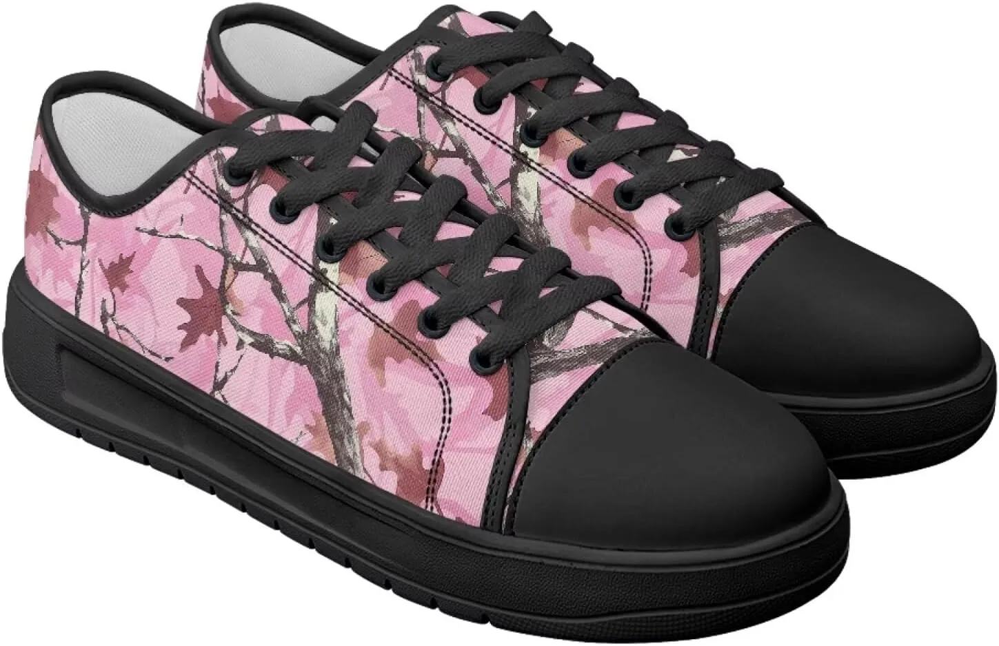 Canvar Shoes for Women Men Lace up Low Top Platform Sneakers for Walking Hiking Running