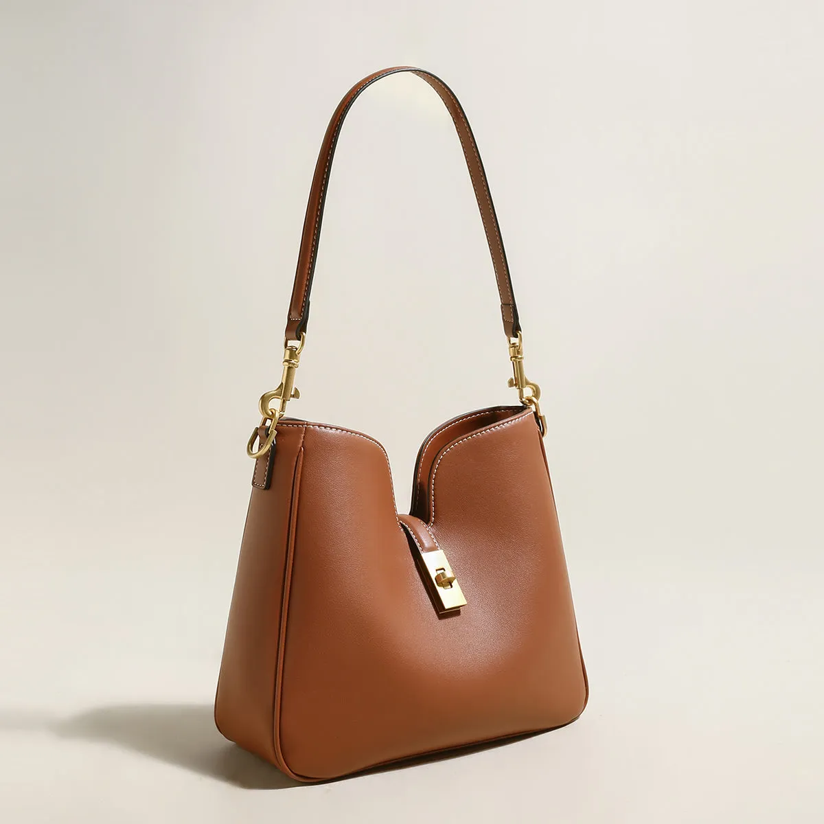 Client-focused service Exclusive deal Stylish Tote Bag Leather Scallop