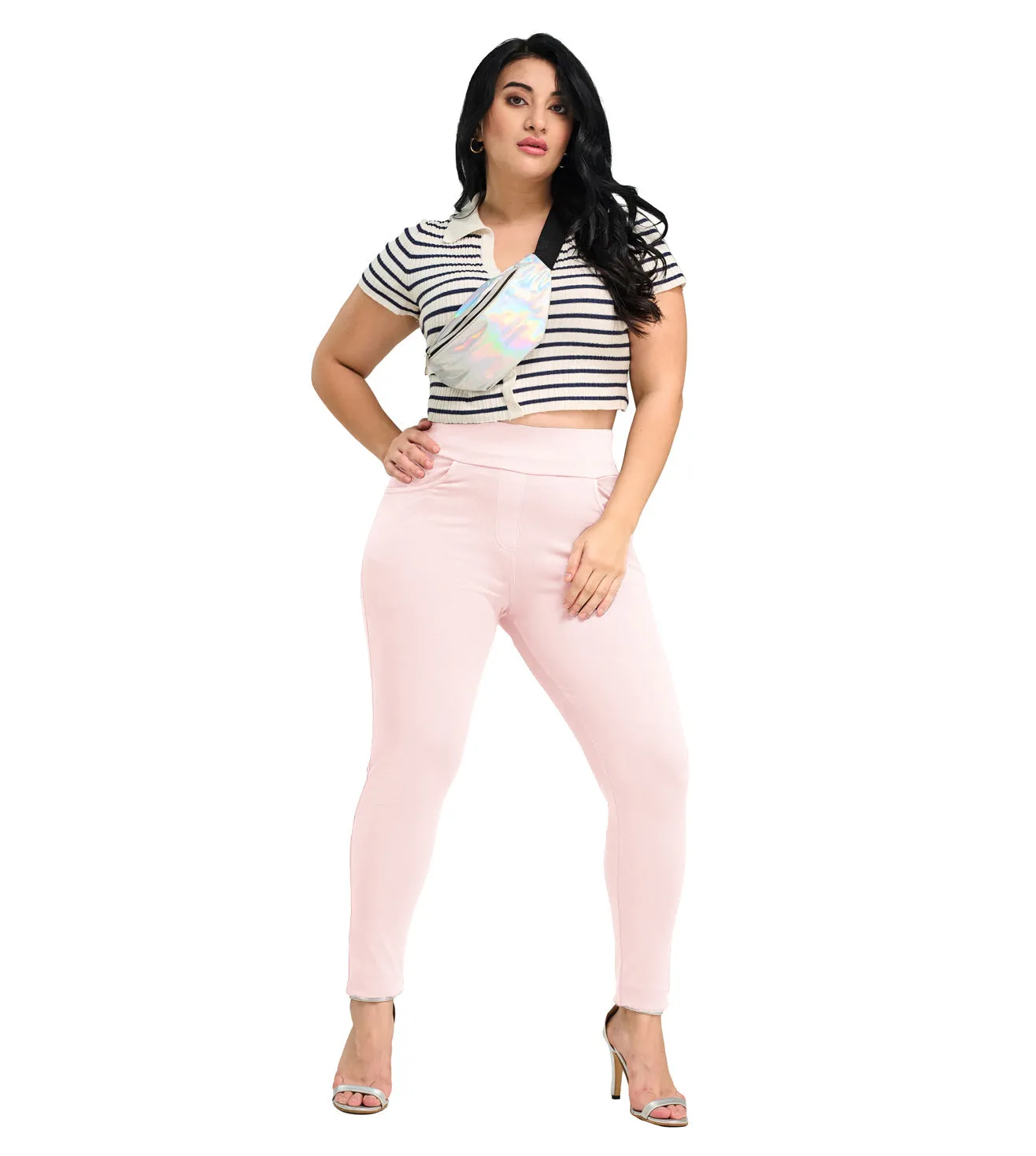 Cotton Twill Smart Casual Tights