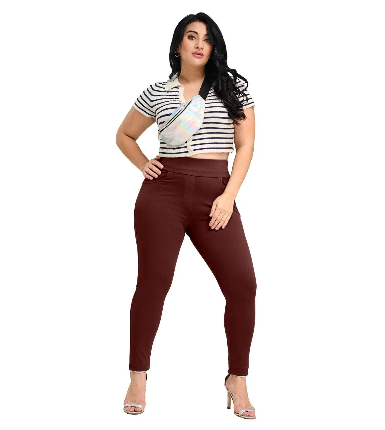 Cotton Twill Smart Casual Tights