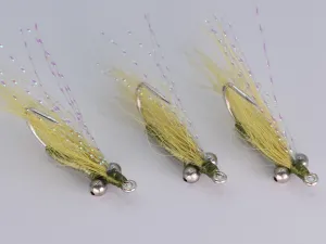 Crazy Charlie Olive (3 Pack) Size 8 Gamakatsu SL11-3H Hook