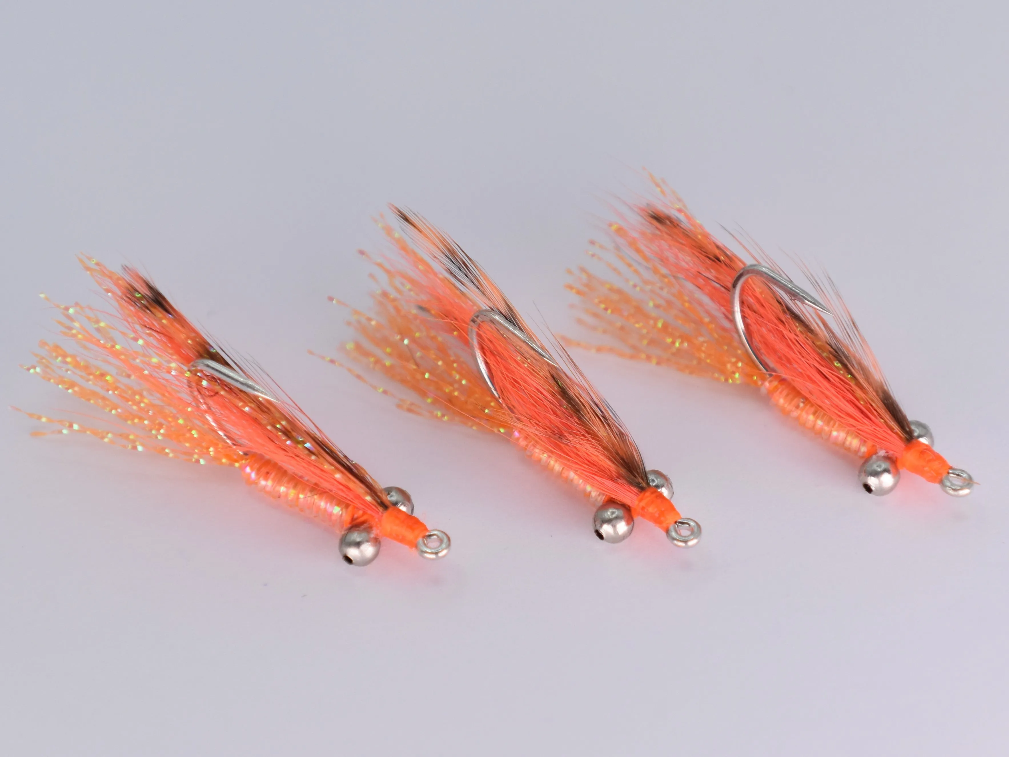 Crazy Charlie Orange Grizzley (3 Pack) Size 8 Gamakatsu SL11-3H Hook