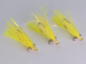 Crazy Charlie Yellow (3 Pack) Size 6 Gamakatsu SL11-3H Hook