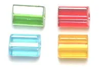 Czech Tiny Flats 5x3.5mm Transparent Mix