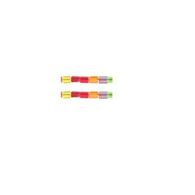 Czech Tiny Flats 5x3.5mm Transparent Mix