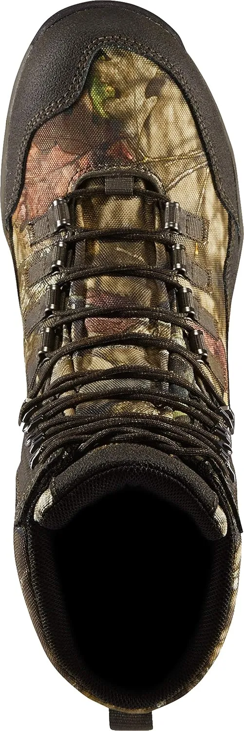 Danner Vital 8” Waterproof Hunting Boots for Men Insulated with 400g Thinsulate Ultra, Leather & Textile Upper, Comfort Footbed & Traction Outsole