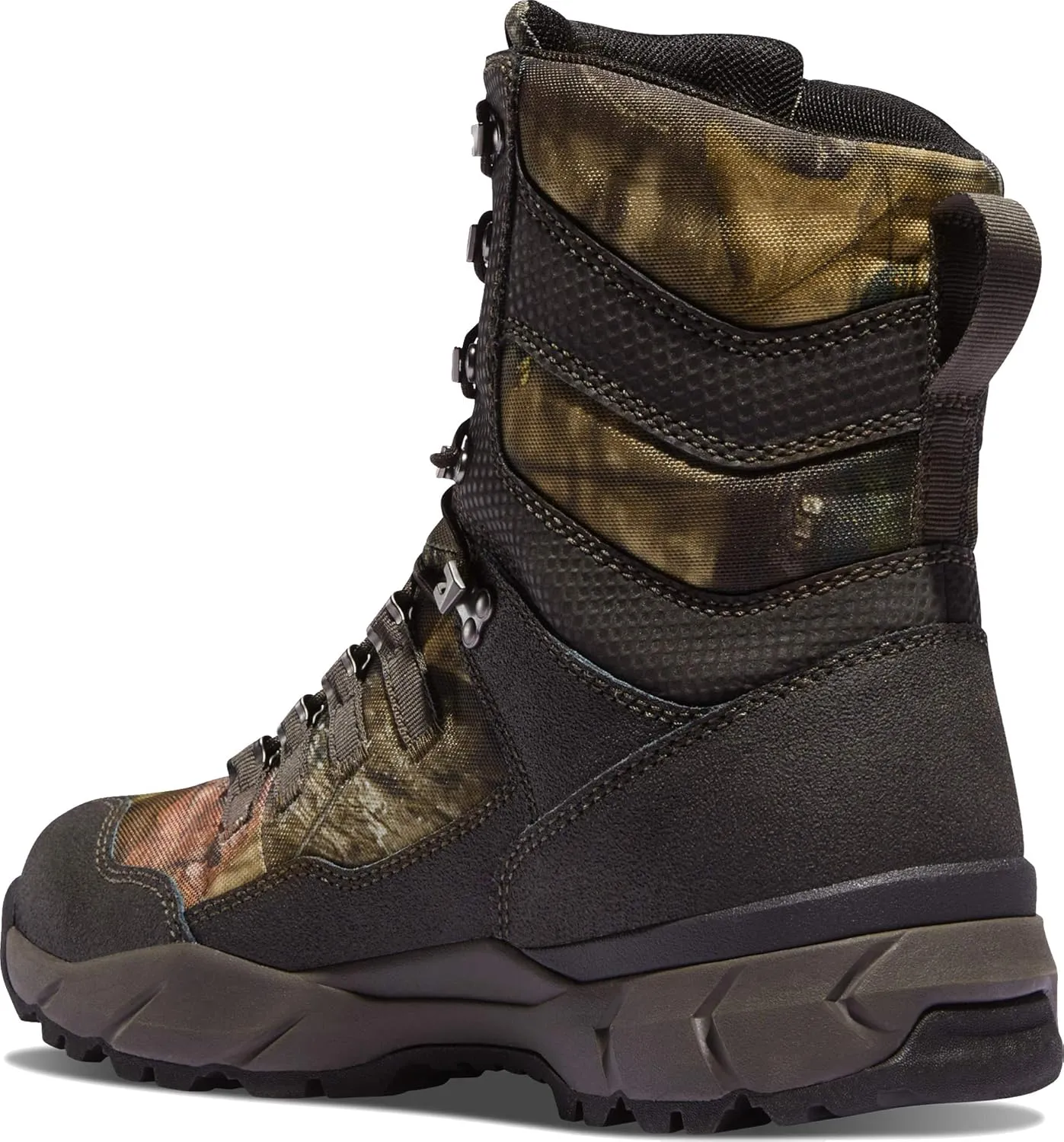 Danner Vital 8” Waterproof Hunting Boots for Men Insulated with 400g Thinsulate Ultra, Leather & Textile Upper, Comfort Footbed & Traction Outsole