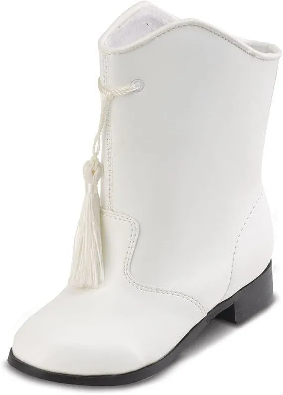 Danshuz Gotham Majorette Boots - White