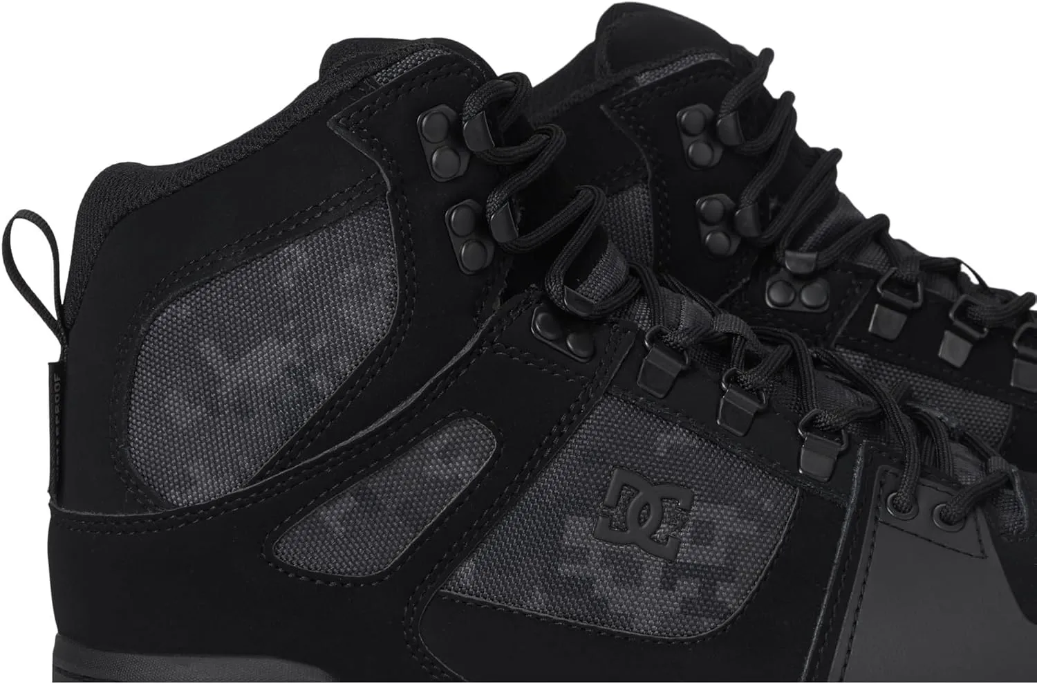 DC Men's Pure Work Black Camo Composite Toe Boots Construction Shoe