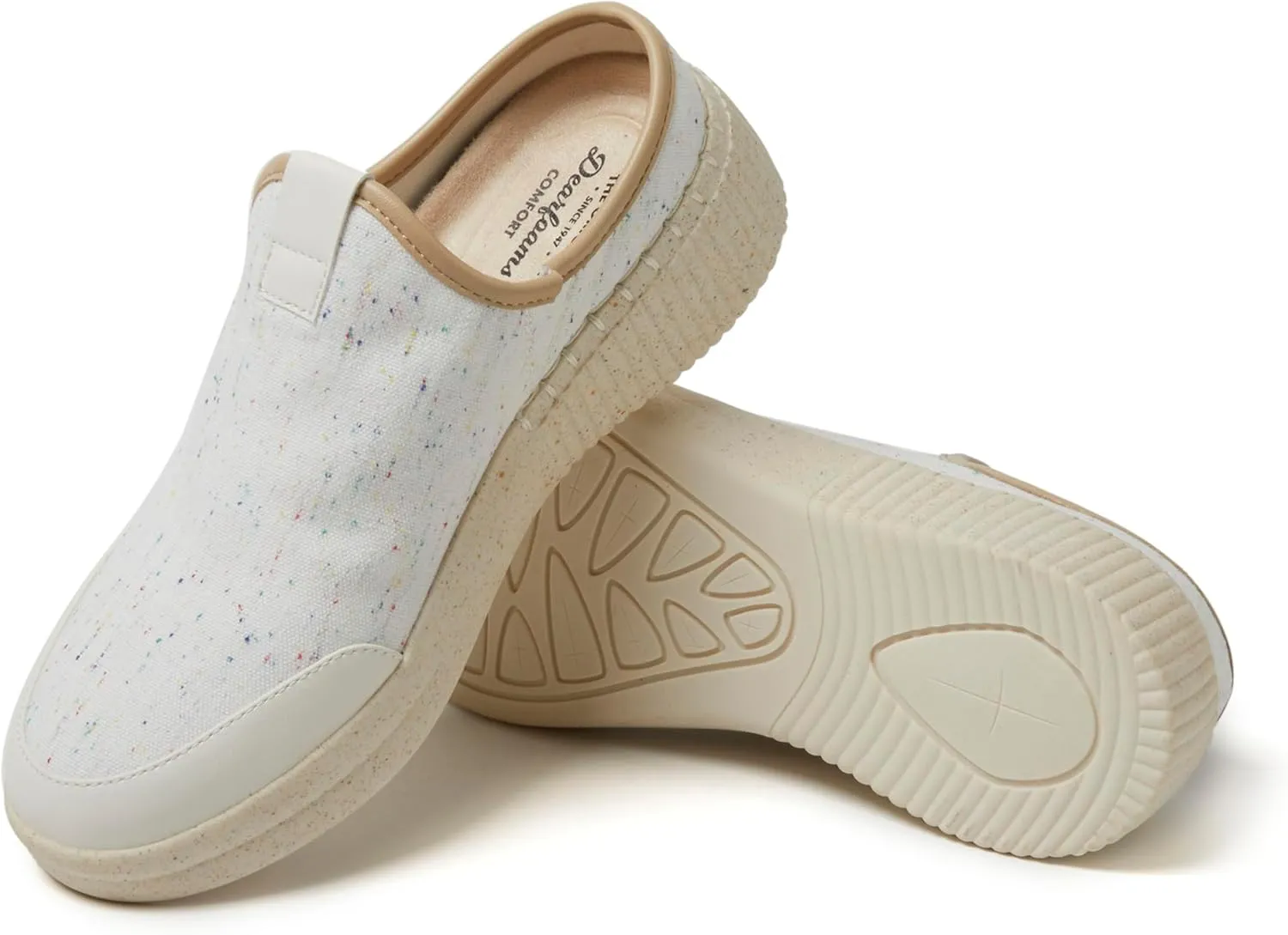 Dearfoams Women's Lila Lightweight Slip-On Comfort Clog