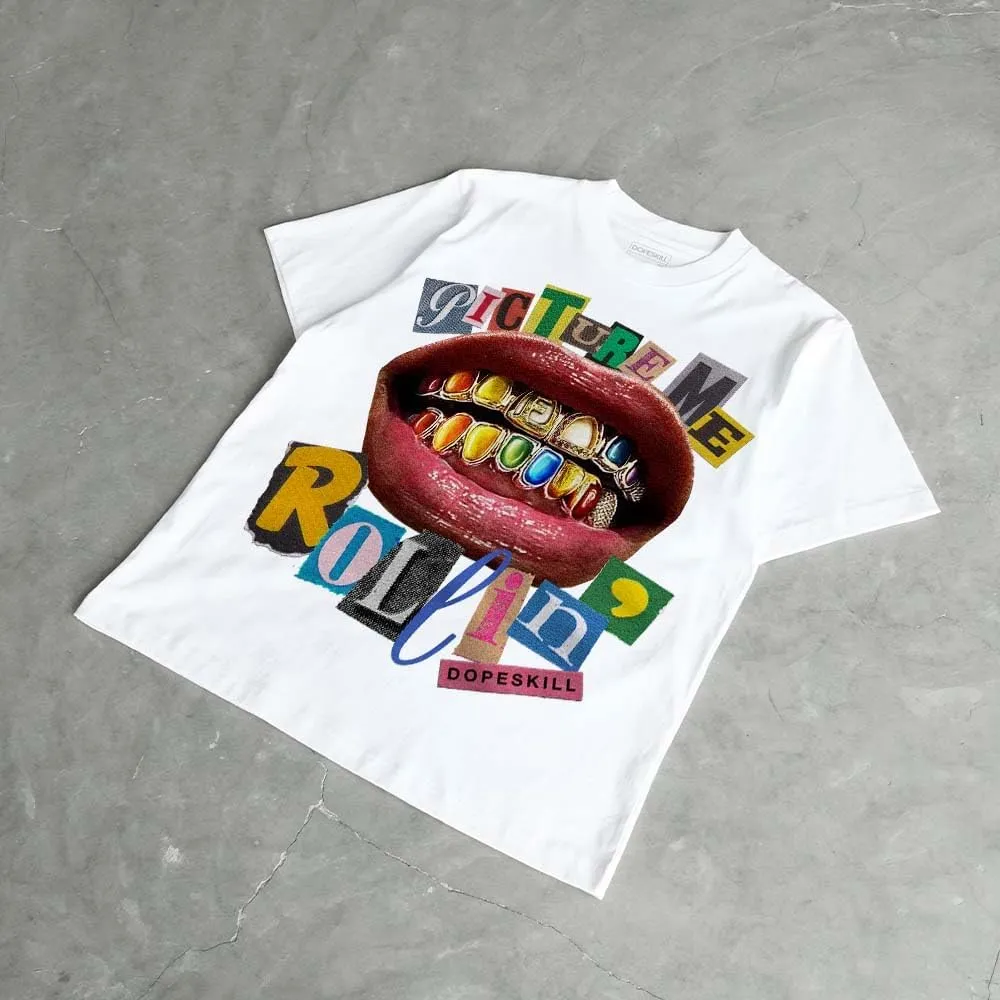 DopeSkill Graphic Tee Streetwear Hip Hop Hypebeast Street Style Crew Neck Unisex T-Shirt Sneaker Colour Matching Shirts Angel