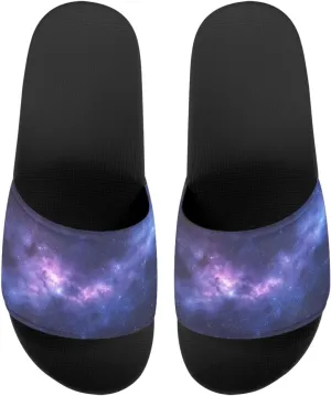 Elephant Print Women Slide Sandals Non Slip Summer House Slippers for Girls Slip-on Flip Flops Cusual Beach Sandal Athletic Sandals
