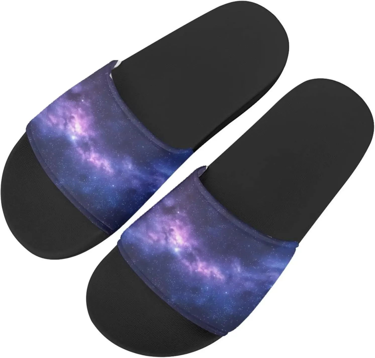 Elephant Print Women Slide Sandals Non Slip Summer House Slippers for Girls Slip-on Flip Flops Cusual Beach Sandal Athletic Sandals