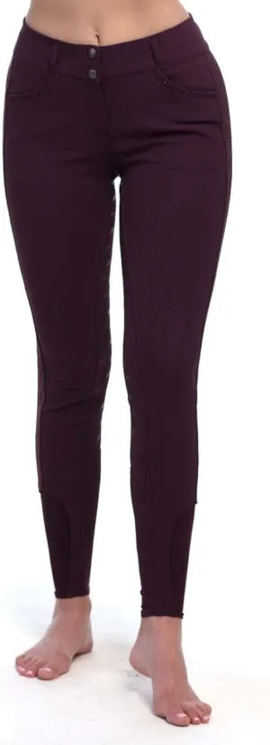 Elite Womens Full Seat Plum Breech Size 32R