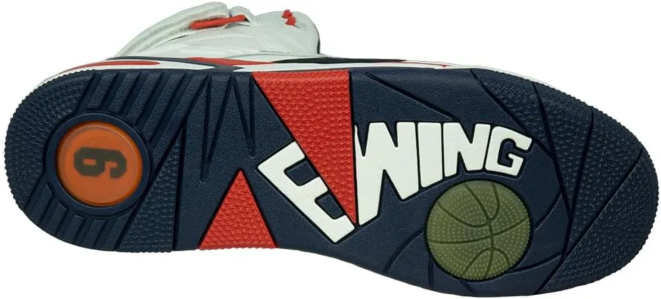 Ewing Patrick Athletics Eclipse OG Sneakers White/Navy/Red USA Dream Team 1992 Olympic Edition Leather Upper