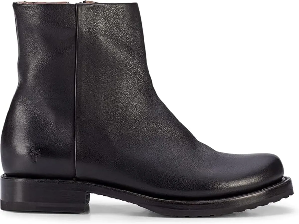 Frye Veronica Inside Zip 6” Booties for Women Made from Premium Leather with Leather Lining and Welt-Constructed Leather & Rubber Traction Outsole
