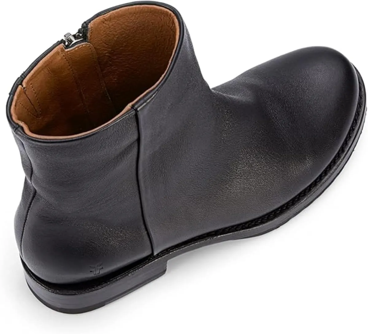 Frye Veronica Inside Zip 6” Booties for Women Made from Premium Leather with Leather Lining and Welt-Constructed Leather & Rubber Traction Outsole