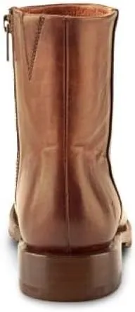 Frye Veronica Inside Zip 6” Booties for Women Made from Premium Leather with Leather Lining and Welt-Constructed Leather & Rubber Traction Outsole