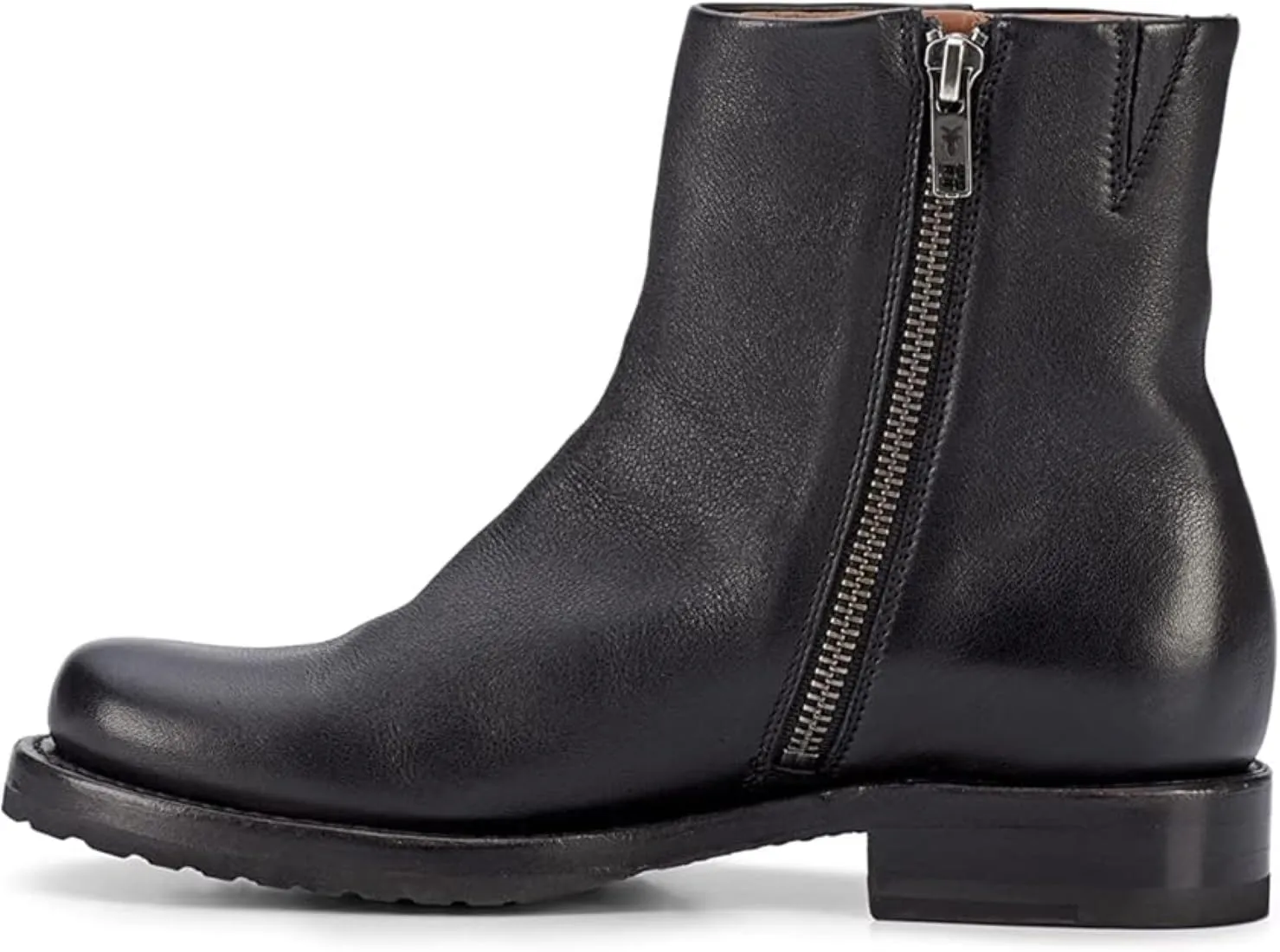Frye Veronica Inside Zip 6” Booties for Women Made from Premium Leather with Leather Lining and Welt-Constructed Leather & Rubber Traction Outsole