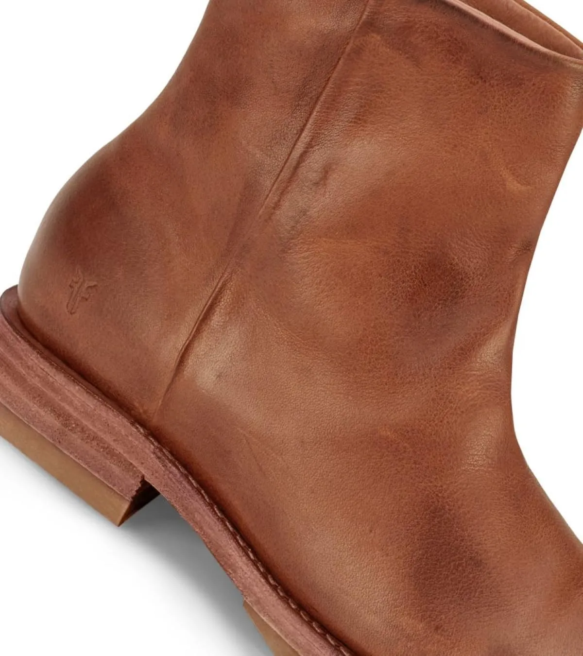 Frye Veronica Inside Zip 6” Booties for Women Made from Premium Leather with Leather Lining and Welt-Constructed Leather & Rubber Traction Outsole