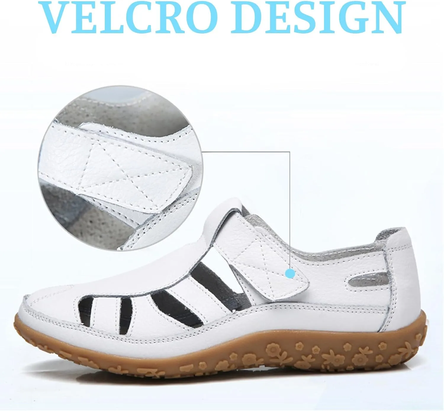 Gladiator Sandals For Women Dressy Summer Closed Toe Non Slip Sandals Comfortable Hollow Out Soft Cushion Sandal Summer Outdoor Beach Athletic Shoes