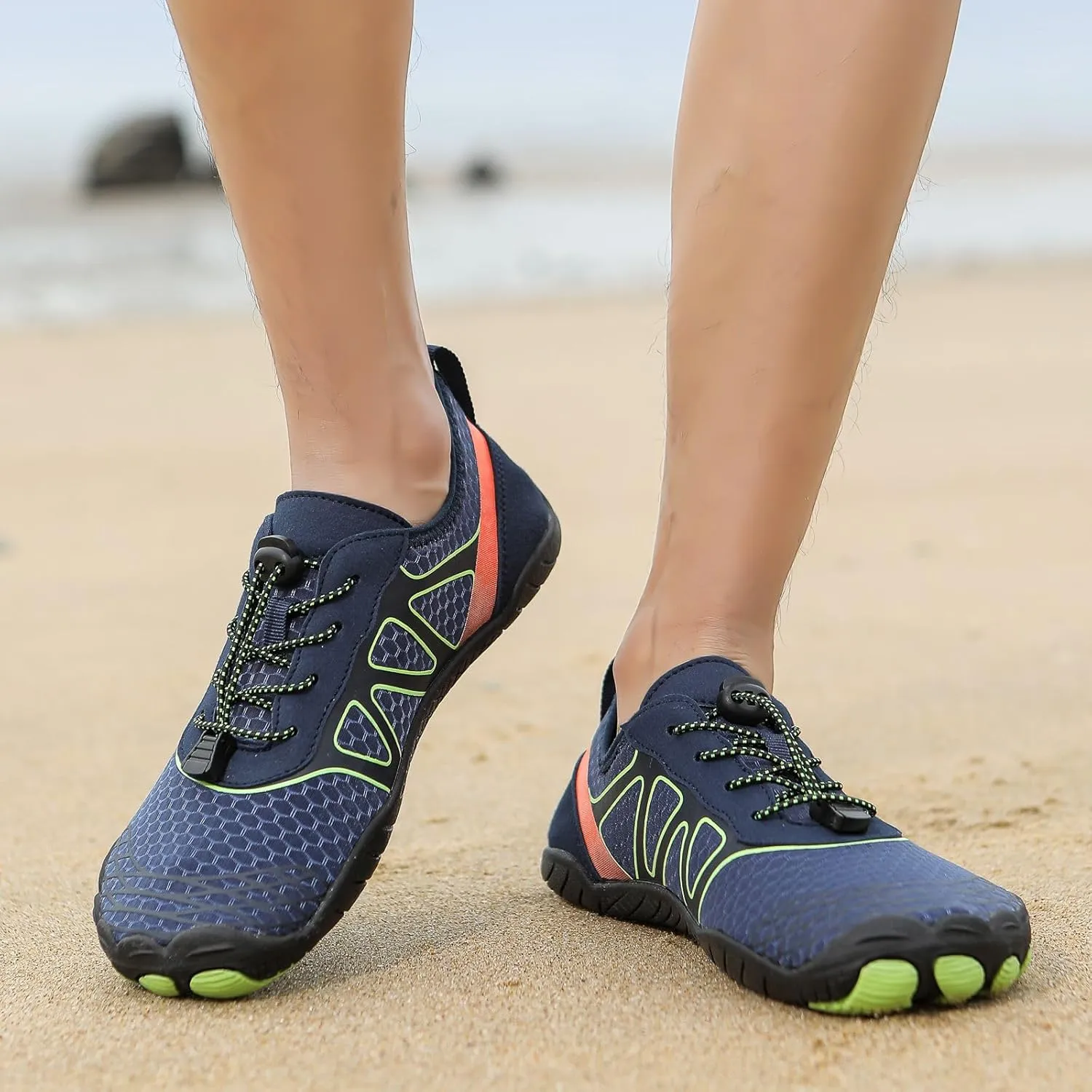 Hiking Footwear Barefoot Womens Shoes Women Healthy Non-Slip Unisex Water Pro Barefoot Wide Toe Box Sneakers Diabetes Shoes Walking Athletic Running Shoe Waterproof Lightweight