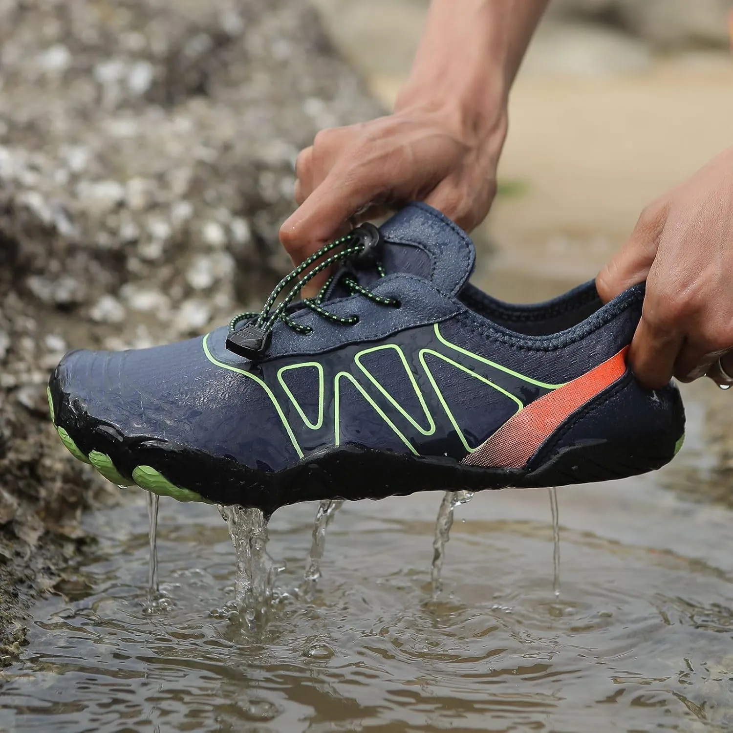 Hiking Footwear Barefoot Womens Shoes Women Healthy Non-Slip Unisex Water Pro Barefoot Wide Toe Box Sneakers Diabetes Shoes Walking Athletic Running Shoe Waterproof Lightweight