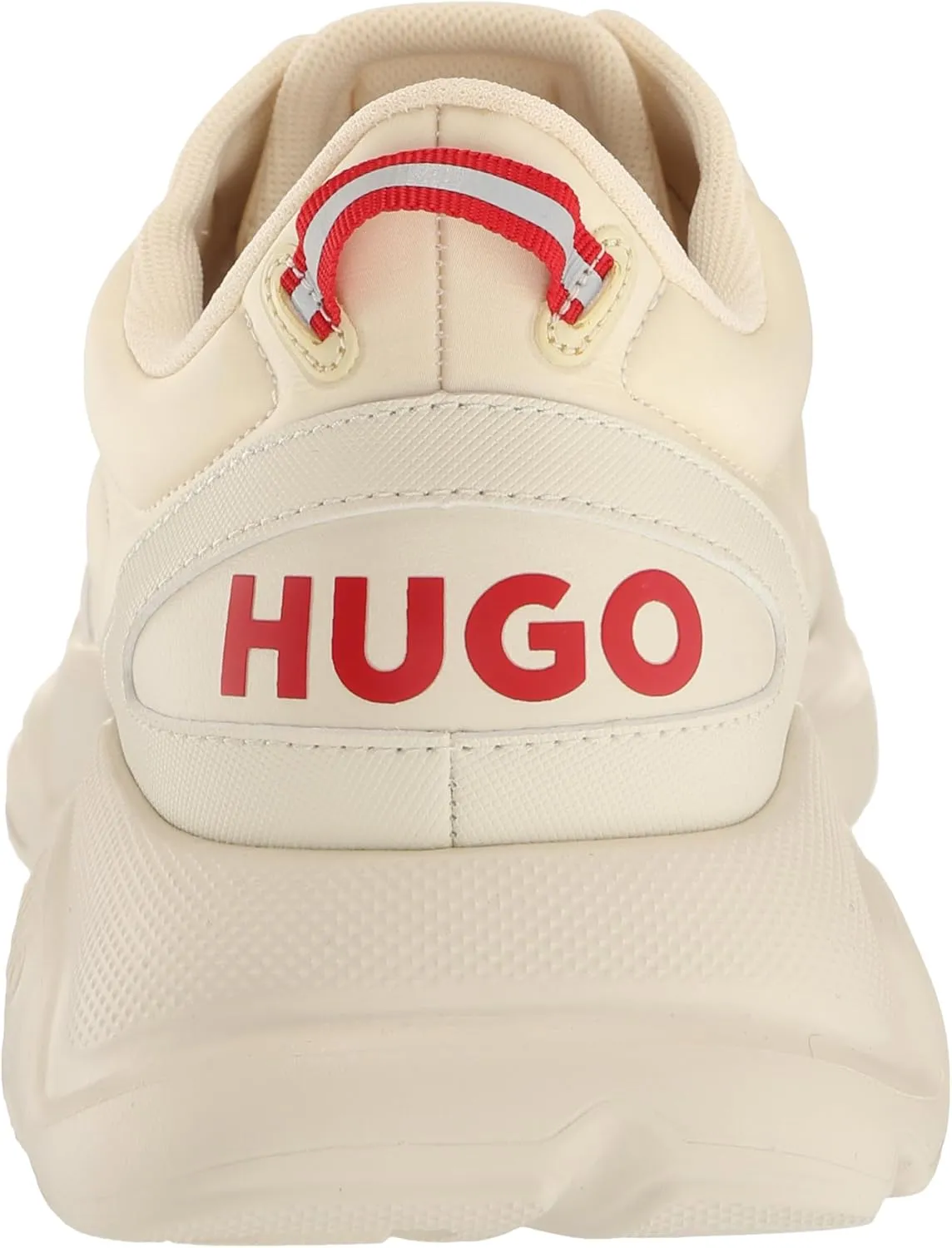 HUGO Men's Running Style Sneakers with Thick Rubber Sole