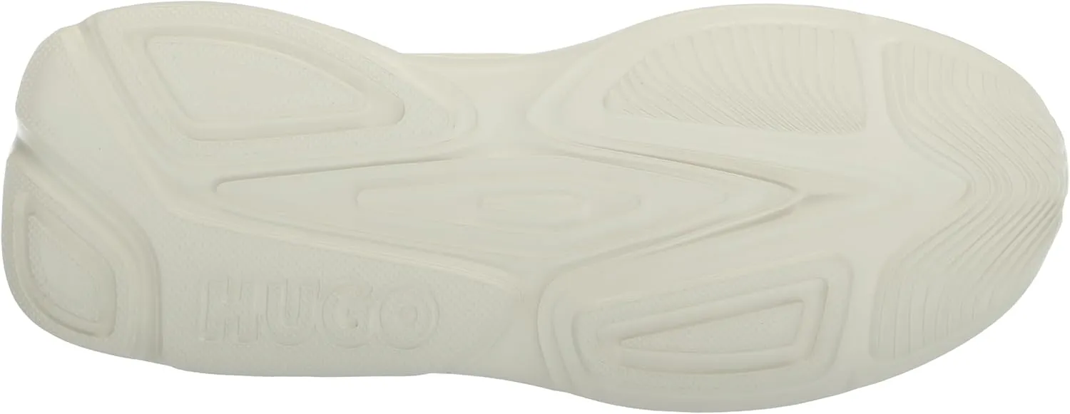 HUGO Men's Running Style Sneakers with Thick Rubber Sole