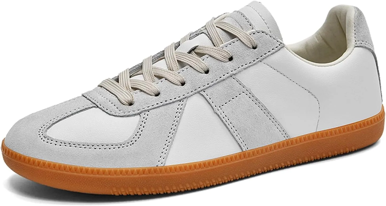 ihinzry Fashion Sneakers for Men 2024 Gum Sole Sneakers Men Tennis Shoes