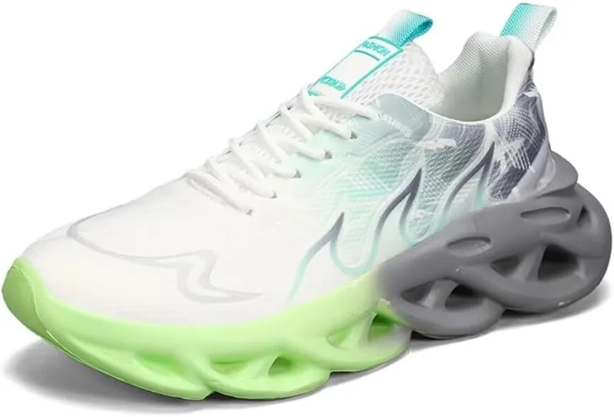 Jakcuz Women Fashion Sneakers Breathable Sport Shoes Lightweight Casual Walking Shoes for Women